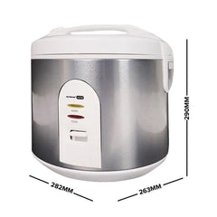 Xtreme HOME 1.8L Jar Type Multi-cooker Rice Cooker/10cups with steamer XH-RC-JAR10(WHT)