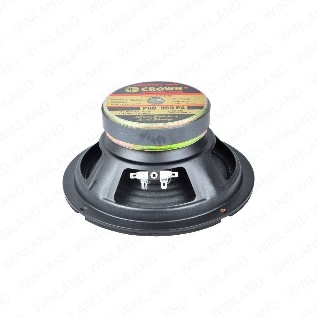 Crown 8inches Professional Round Woofer Speaker / 150watts / 8ohms PRO-850 PA (1)piece