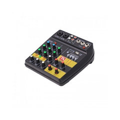 Titanium Audio F4 NANO+ Audio Mixer 4 Channel w/ Digital MP3/USB & Bluetooth