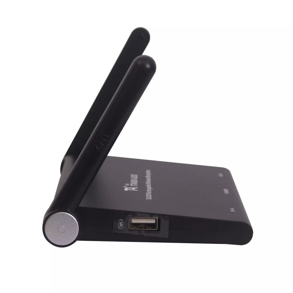 Titanium Audio Rechargeable Dual Wireless Microphone Up to 30M-80M Transmitter range