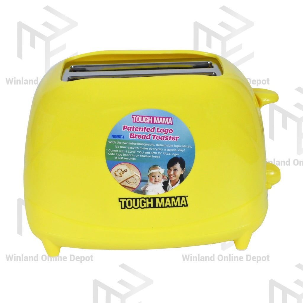 [3704]TOUGH MAMA by Winland Patented Logo 2-Slice Bread Toaster with 4 set of Moulds 650W NTMBT-1