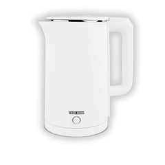 Tough Mama 1.8L Water Heater / Electric Kettle Double Layer WHITE NTMJK18-DL2