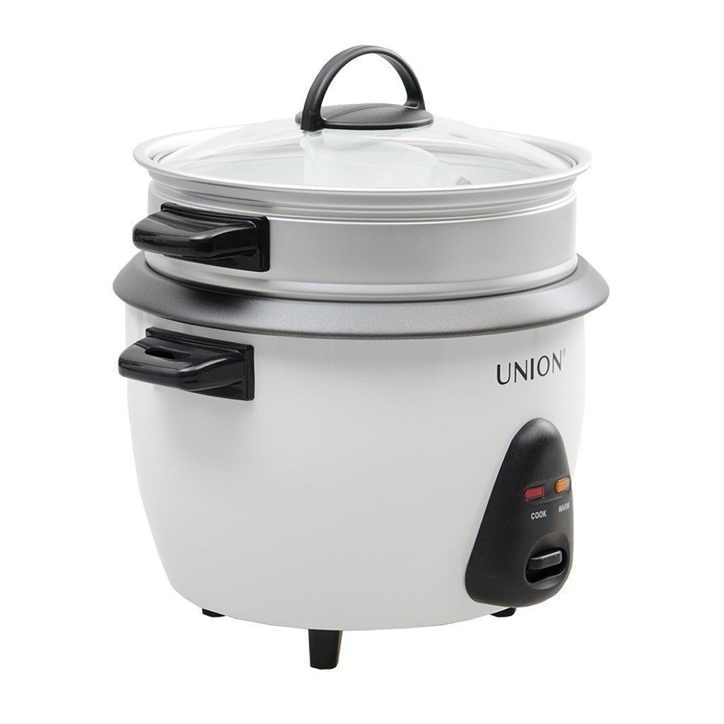 Union 1.8L 10cups Drum Design Rice Cooker Tempered Glass Lid w/ Steamer UGRC-240