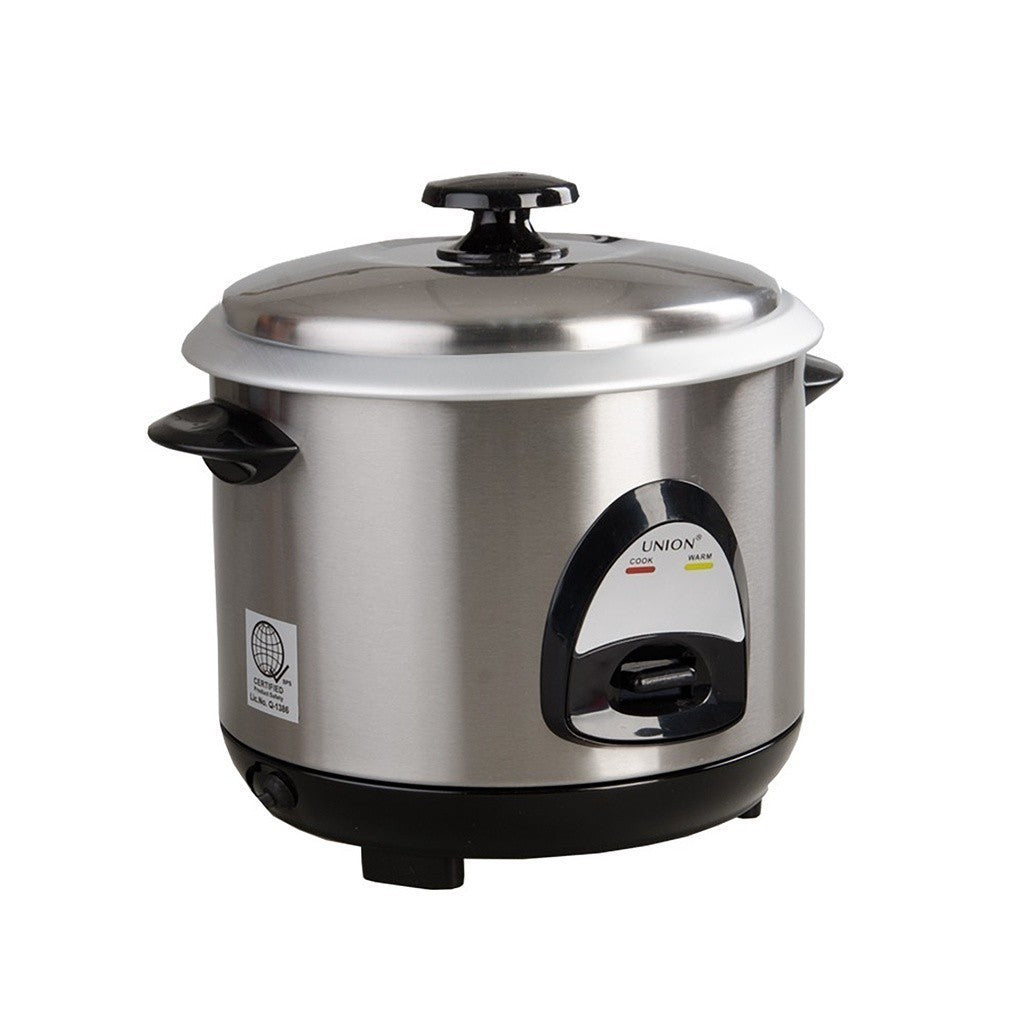 Union 1.0L Stainless Steel Rice Cooker and Warmer UGRC-130