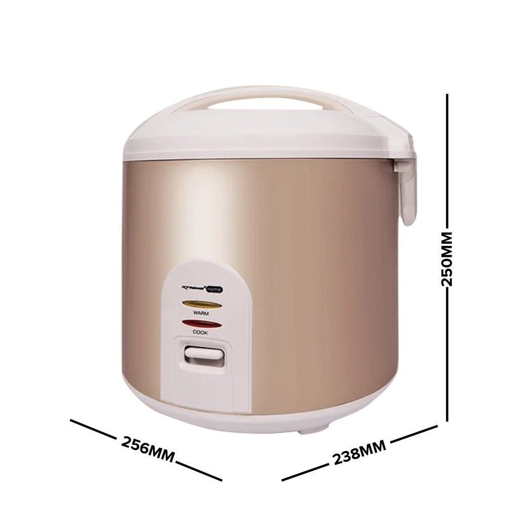 Xtreme HOME 1.0L Jar Type Rice Cooker serves 5cups with steamer XH-RC-JAR5