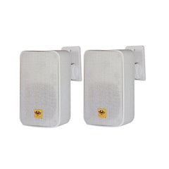 Kevler 4 Inch 2-Way Full Range Passive Waterproof Wall Mount Speaker 100W AWS-104T