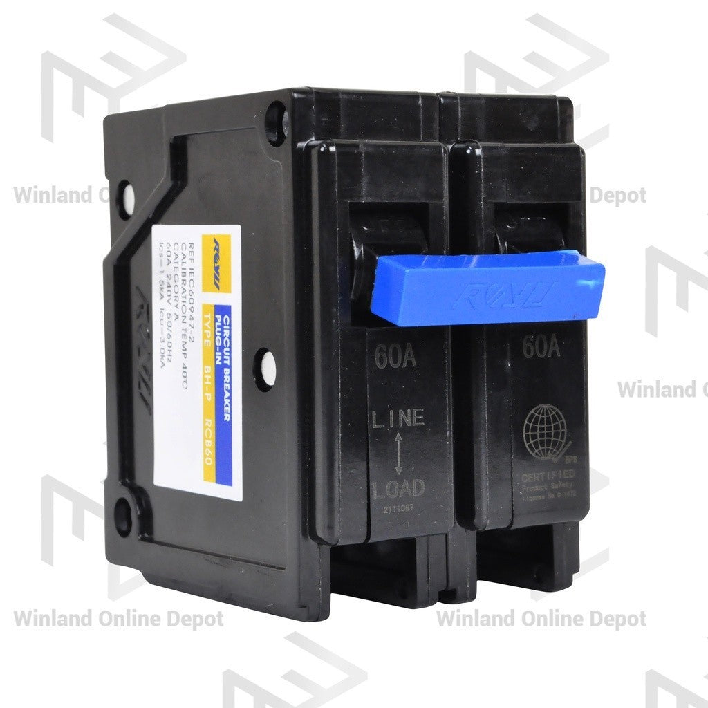 Royu Electrical Circuit Breaker Plug-in Type (Screw Type Terminal)