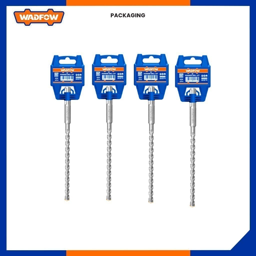 Wadfow Single Flute Sds Plus Hammer Drill Bit For Rotary 1 Piece