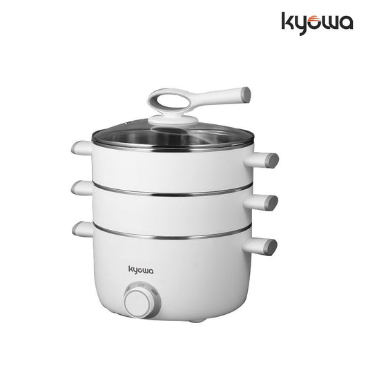 Kyowa by Winland 3L 6-in-1 Function Multi-Cooker w/ 2 Layer Stainless Steel Steamer Tray KW-3804