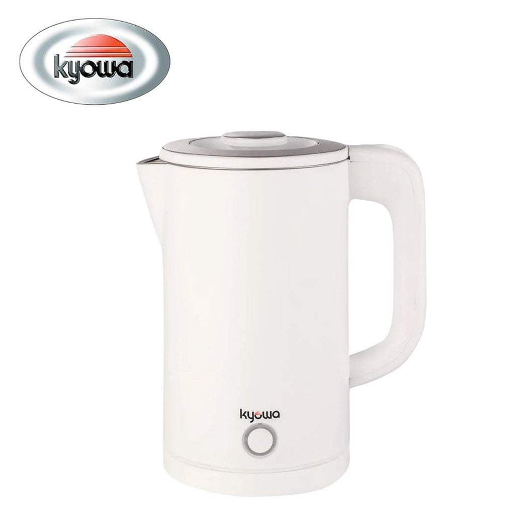 Kyowa by Winland 1.6 Liter Water Heater / Electric Kettle Double Layer White KW-1390