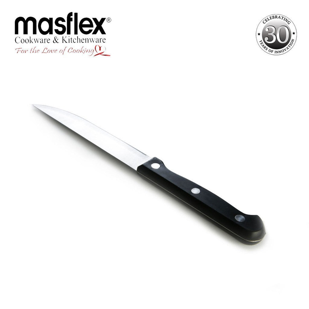 Masflex by Winland 5 inch Stainless Steel Utility Knife L22.6 cm x W2 cm x H1.3 cm Durable WE-5UK