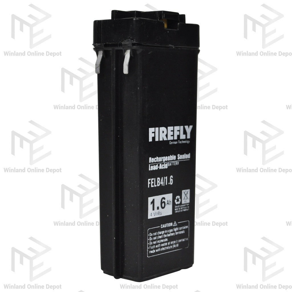 Firefly FELB4/1.6 Rechargeable Lead Acid Battery 1.6Ah 4V