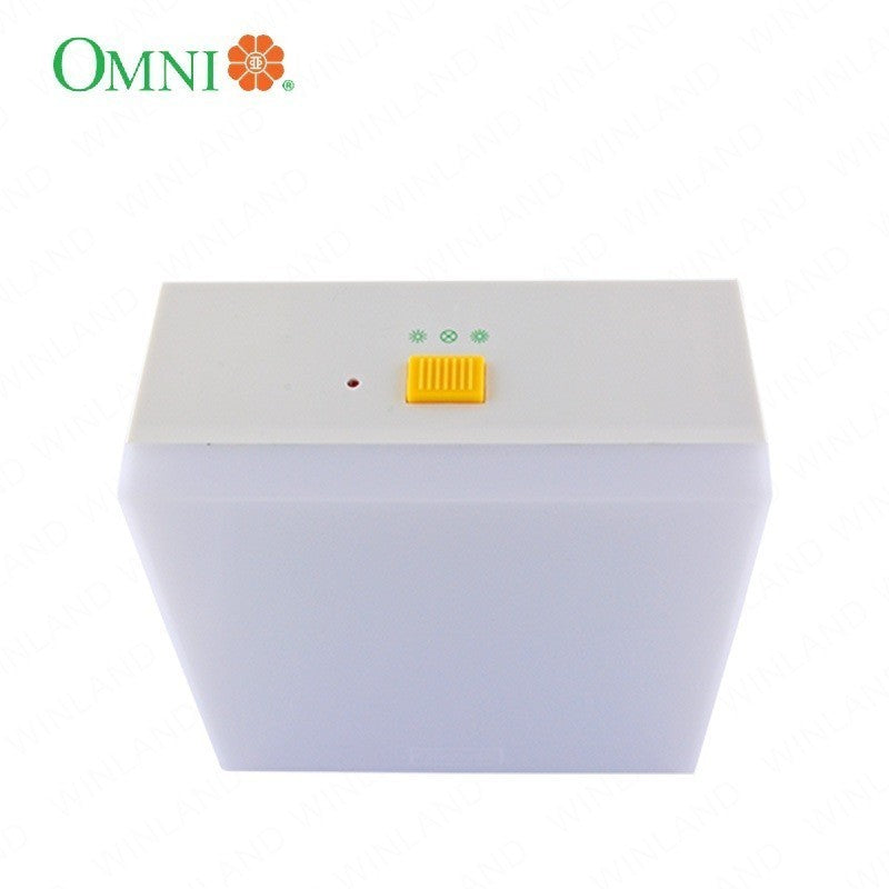 Omni LED Rechargeable Emergency Light Square with USB Charger AEL-640