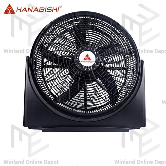 Hanabishi by Winland 20" Ground Floor Desk Fan | Electric Fan 3 Speed Low Noise HHURRIC20