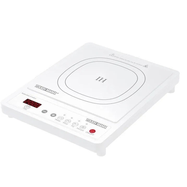 Tough Mama by Winland 2000W White induction cooker w/ Adjustable timer & temperature NTM-IC8
