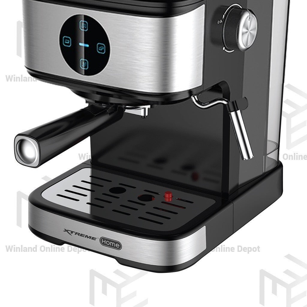 Xtreme HOME 1.5L Electric Coffee Machine Touch Panel Control w/ Auto Shut-Off XH-ESCM