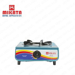 Mikata Single Burner Black Steel Trivet and Pan Gas Stove MIK-MGS-190