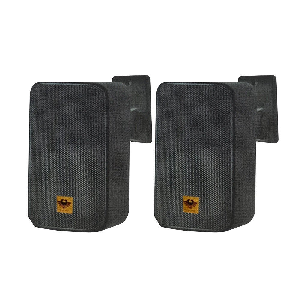 Kevler 4 Inch 2-Way Full Range Passive Waterproof Wall Mount Speaker 100W AWS-104T