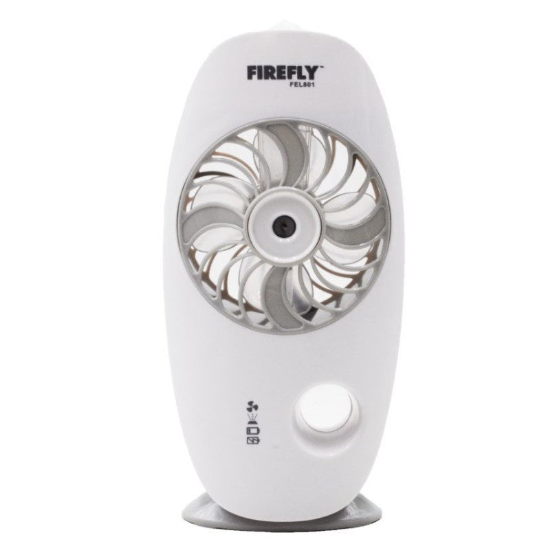 Firefly 3" Multifunctional Handy Mist Fan FEL801 with Built-in Rechargeable Battery