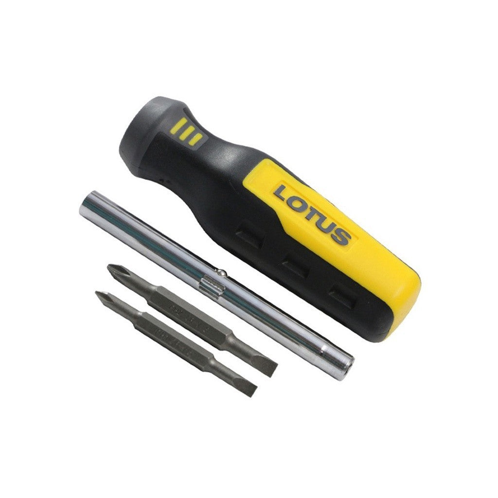 Lotus by Winland 6 Way Interchangeable Screw driver Set Screwdriver Pro LTHTSS600W