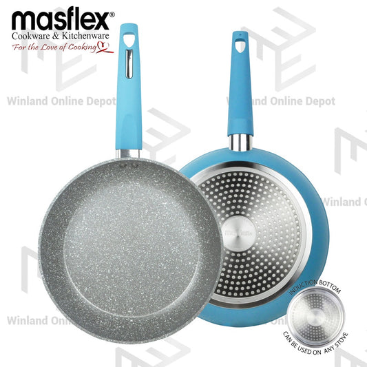 Masflex by Winland Spectrum Aluminum Non Stick Induction Fry Pan 26cm Frying Pan NK-C22/BLU