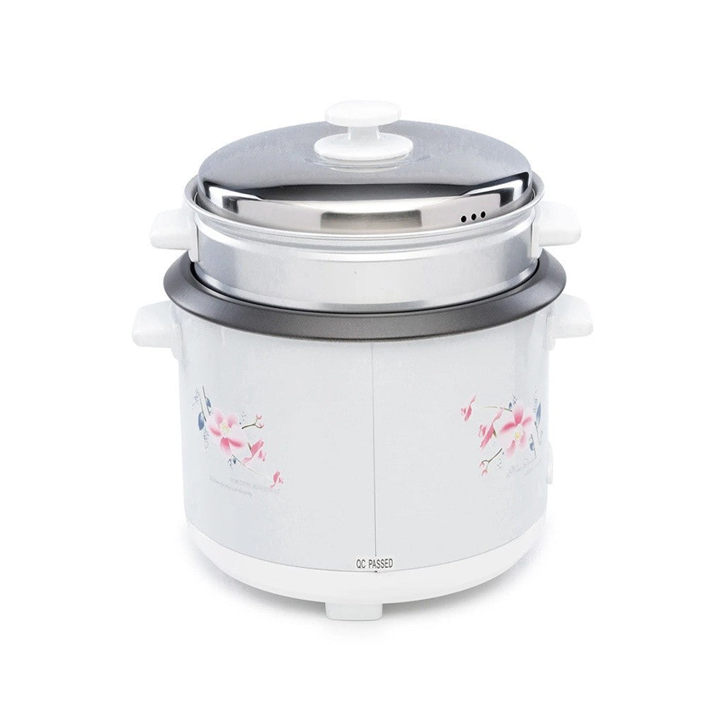 Kyowa 1.0L serves 2-3 cups Rice Cooker with Steamer KW-2011(WHT)