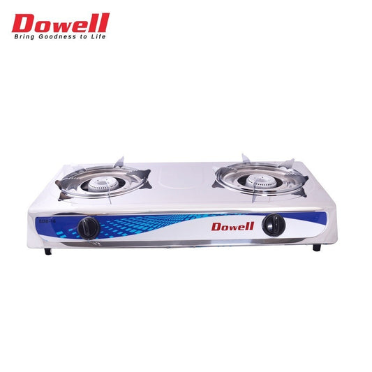 Dowell by Winland Heavy Duty Double Burner Stainless Steel Gas Stove SDB-16