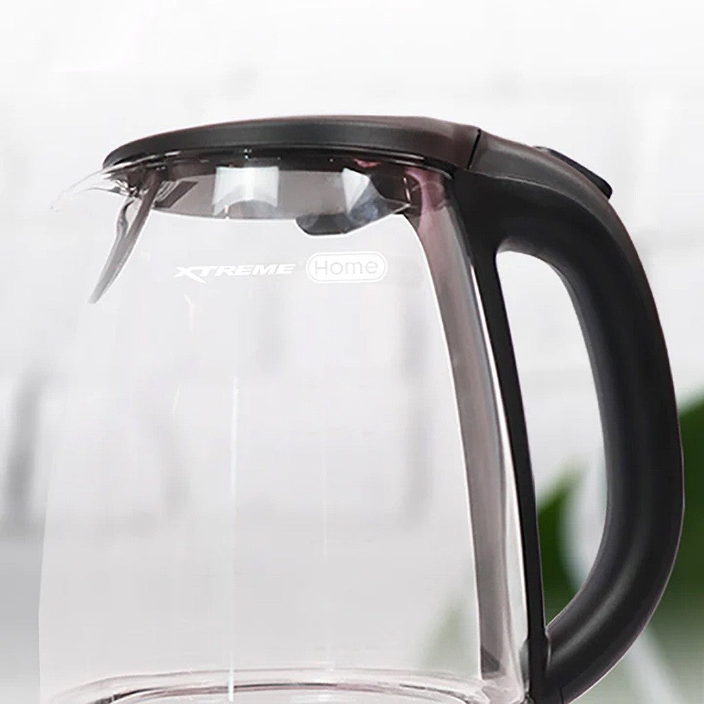 Xtreme 1.7L Glass Electric Kettle | Water Heater XH-KTGL17