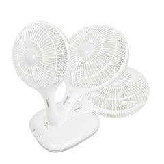 Firefly Reliable Rechargeable Potable Fan with LED Night Light FEL619