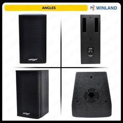 Konzert by Winland Professional 1pc Speaker System 12" 2-Way Loudspeaker-800W PRO-12