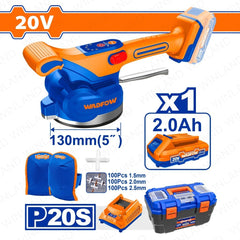 Wadfow by Winland P20S/20V Lithium-Ion Cordless Tile Vibration Machine WTVM1D125 / WTVM1D12 WAD-CT