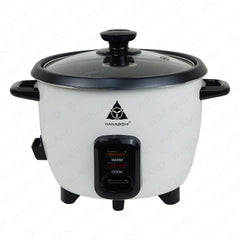 Hanabishi by Winland Black & White 2.8Liters Rice Cooker with Holder HRC-28HBWT