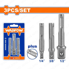 Wadfow by Winland 3PCS/Set SDS Plus Shank Socket Adaptor WSV4K02 WAD-HT