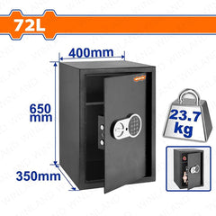 Wadfow by Winland 72 Liters Electronic Safety Box Vault with Digit Code WEB1565 WAD-HT