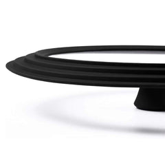 Masflex by Winland Small & Big Tempered Glass Lid with Silicone Rim