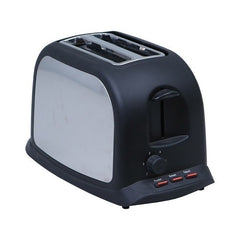 Hanabishi by Winland 2 Slice Pop Up Bread Toaster w/ Reheat & Defrost HPOP15SS