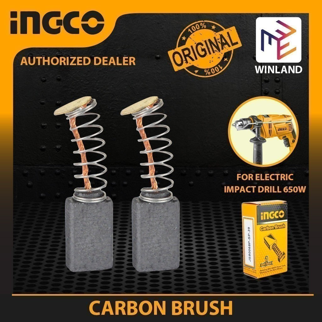 Ingco by Winland Carbon Brush SOLD PER PAIR (SPARE PART / REPLACEMENT PART ONLY) ING-HT