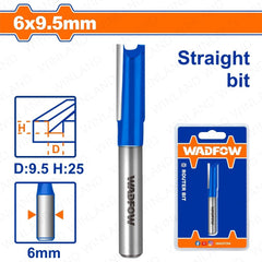 Wadfow by Winland 6.35mm-25mm Router Bit / Straight Bit Wood Milling Cutter SOLD PER PIECE WAD-HT