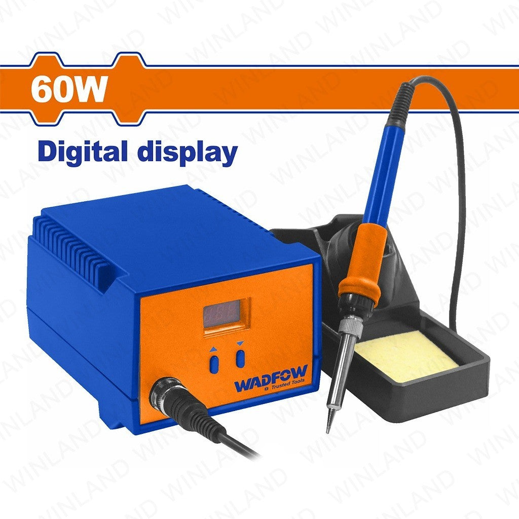 Wadfow by Winland Electric Digital Soldering Iron with Station 60W (220-240V~50/60H) WEL8506 WAD-PT