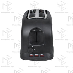 Hanabishi by Winland 2 Slice Pop Up Bread Toaster w/ Reheat & Defrost HPOP15SS
