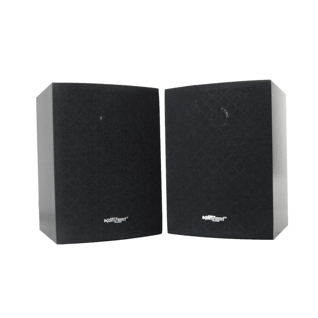 Konzert by Winland 2pcs Bookshelf Active 2-way Speaker System Audio Sound 100watts KS-55A+