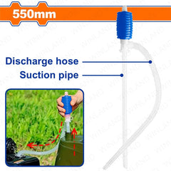Wadfow by Winland 550mm Manual Plastic Siphon Pump For Liquid Extraction WCYB1301 WAD-HT