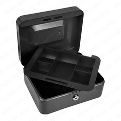 Wadfow by Winland 0.7L/1.4L/2.9L/4.1L/6.5L Volume Capacity Metal Safety Box For Money with 2pcs Keys
