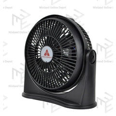 Hanabishi by Winland Mini Desk Fan Velocity Cool Electric Fan 10" HCF10BLK