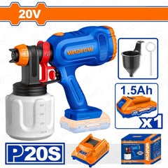 Wadfow by Winland P20S/20V Lithium-Ion Cordless Spray Paint Gun WSU30662 / WSU3066 WAD-CT
