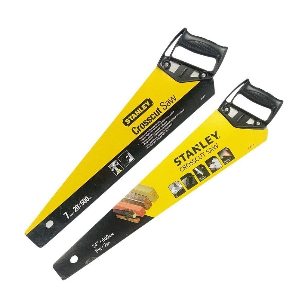 Stanley by Winland Wood 20inch/24inch Crosscut Saw Handsaw with PVC Handle