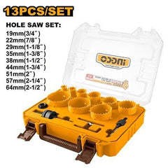 Ingco  13PCS/Set Bi-Metal Hole Saw Set with Case AKH0132 ING-HT