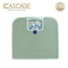 Cascade by Winland Bathroom Scale With BMI Indicator in Gray Platform made of Laminated FilmBS-03GRY