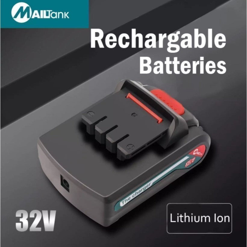 Mailtank by Winland Cordless Drill and Driver 32V with 2 Lithium-Ion Batteries & 24 Accessories