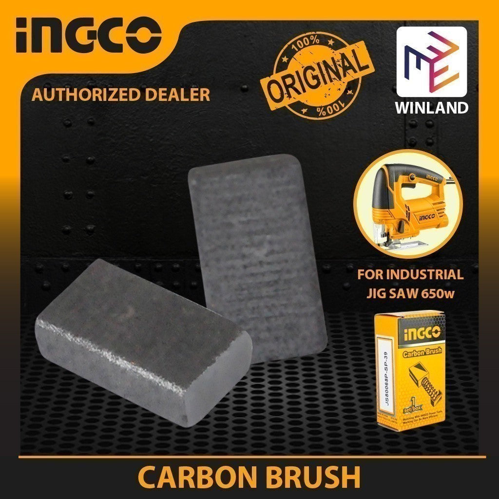 Ingco by Winland Carbon Brush SOLD PER PAIR (SPARE PART / REPLACEMENT PART ONLY) ING-HT